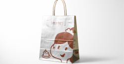 Boîtier de conception et d'impression de sacs en papier kraft 