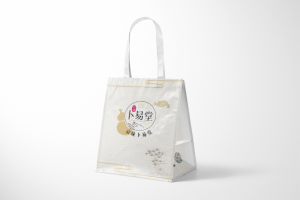 Cas de conception et de production d'usine de sac-cadeau de collection