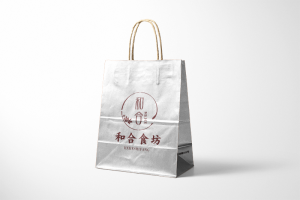 Boîtier de conception et d'impression de sacs d'emballage à emporter
